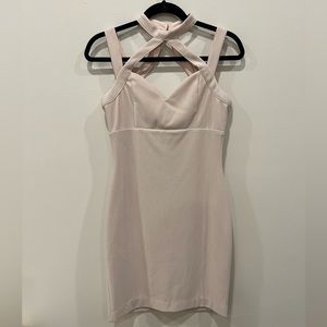 SALE Guess Bodycon Fitted Women’s Light Pink Dress Size 4
